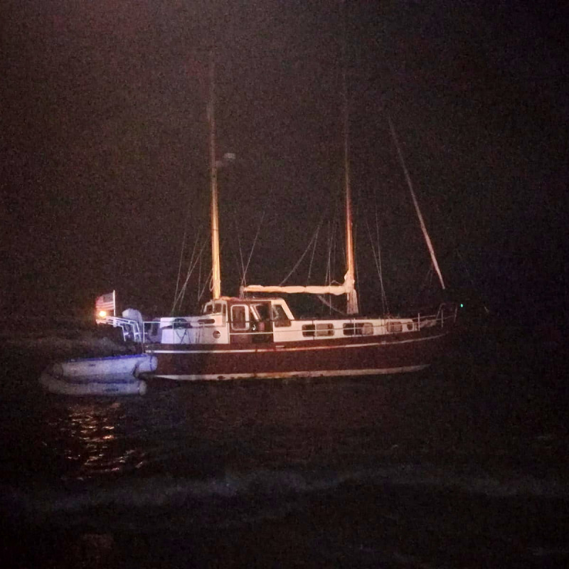La barca usata dai migranti