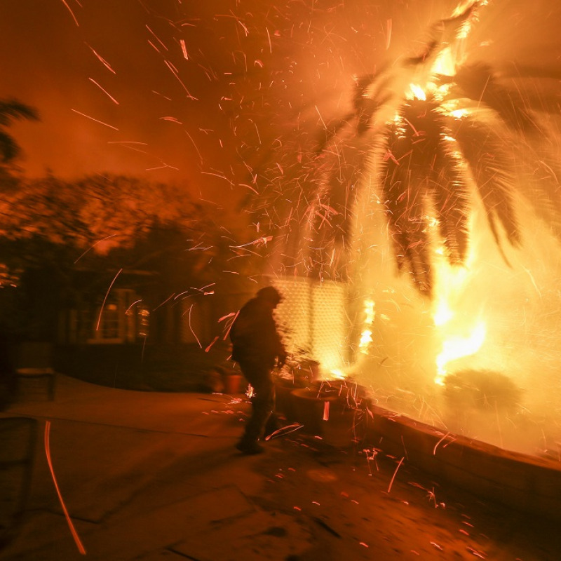 California incendi