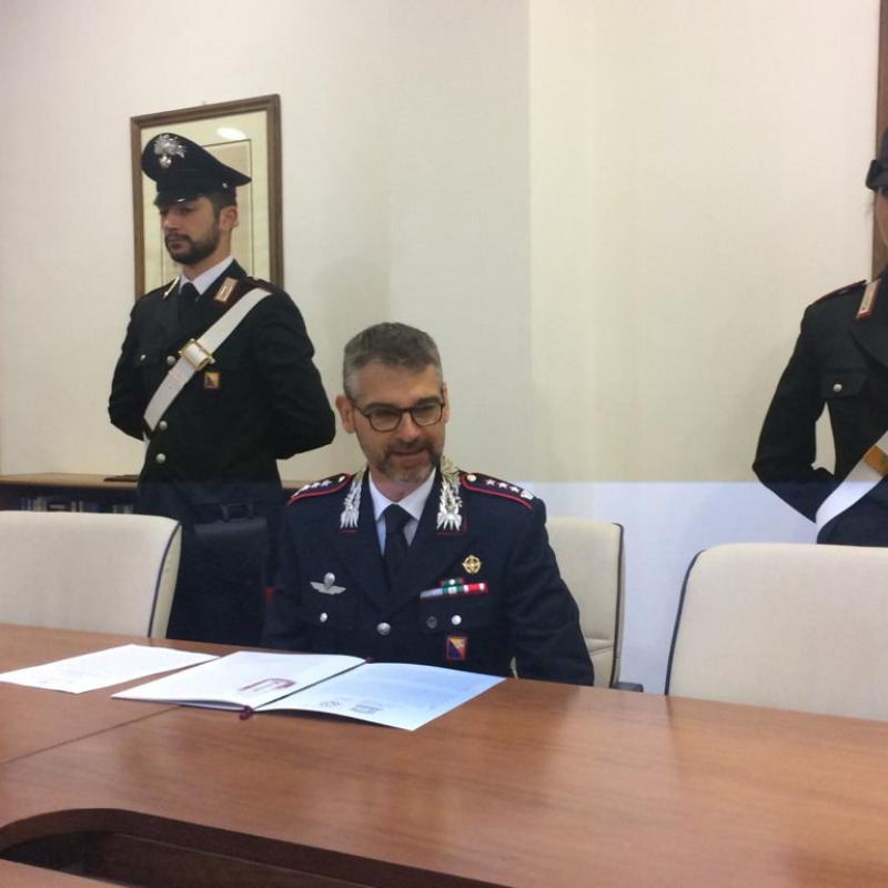 Il comandante provinciale dei carabinieri di Messina, Lorenzo Sabatino