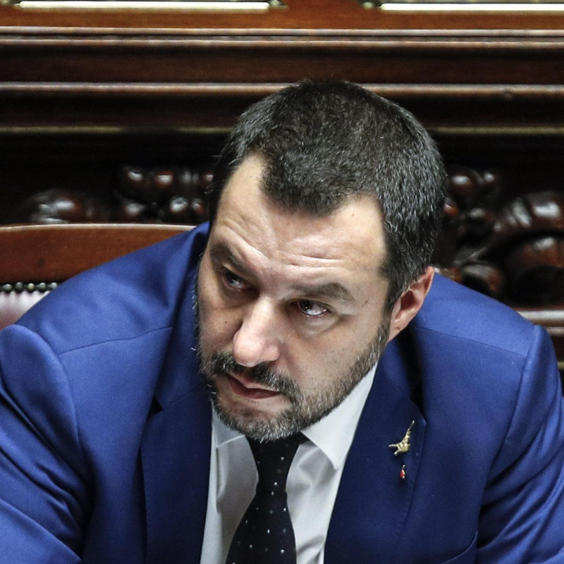 Il ministro dell'Interno Matteo Salvini