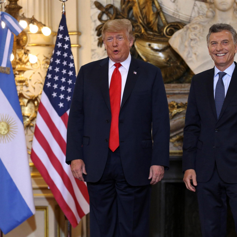 Donald Trump e Mauricio Macri