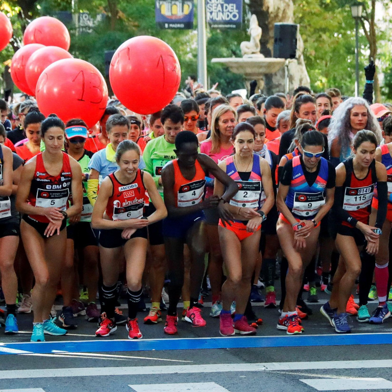 Una recente maratona a Madrid