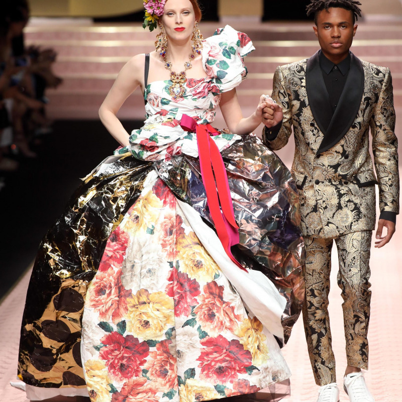 Sfilata Dolce e Gabbana alla Milano Fashion Week