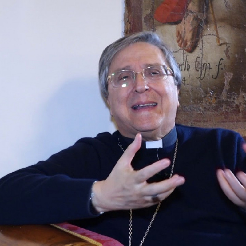 Il vescovo, monsignor Francesco Savino