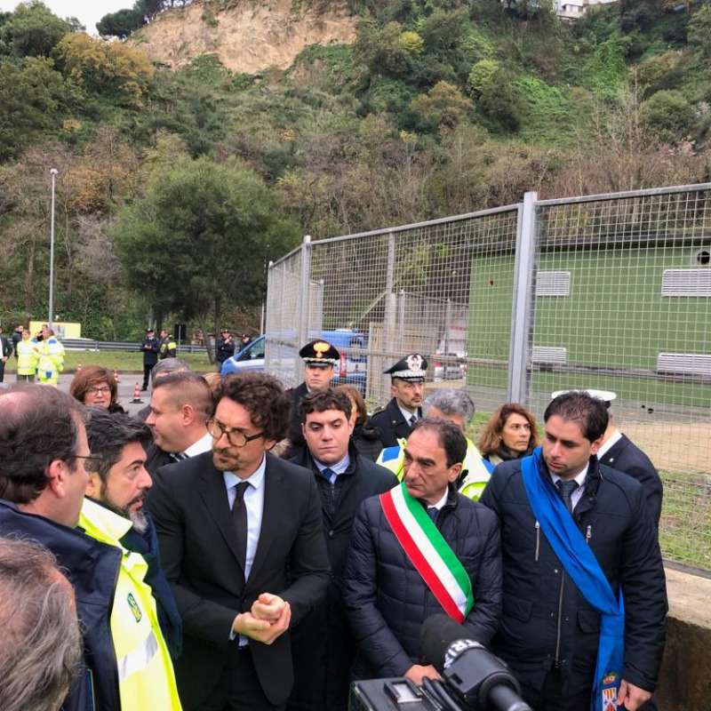 La visita in Calabria del ministro Toninelli