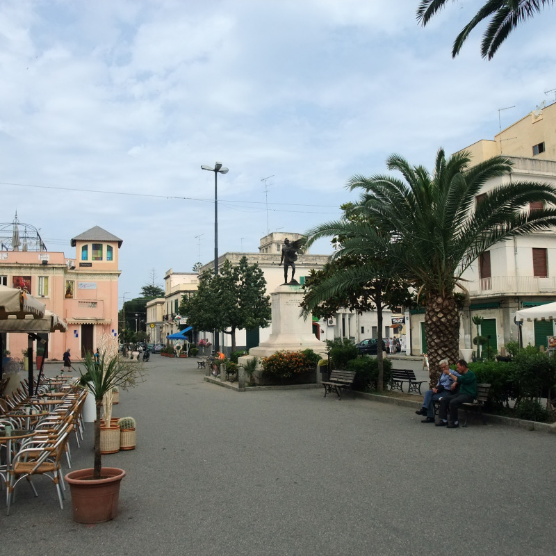 Piazza Vittorio Veneto a Tropea