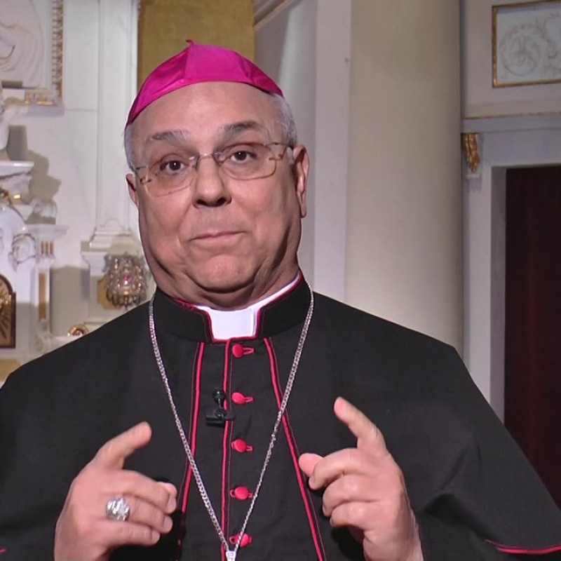 Monsignor Vincenzo Bertolone, presidente della Conferenza episcopale calabra