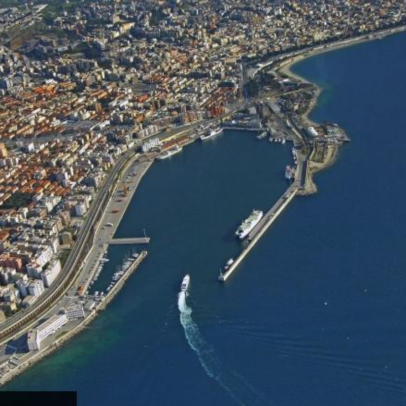 L'area portuale di Reggio Calabria