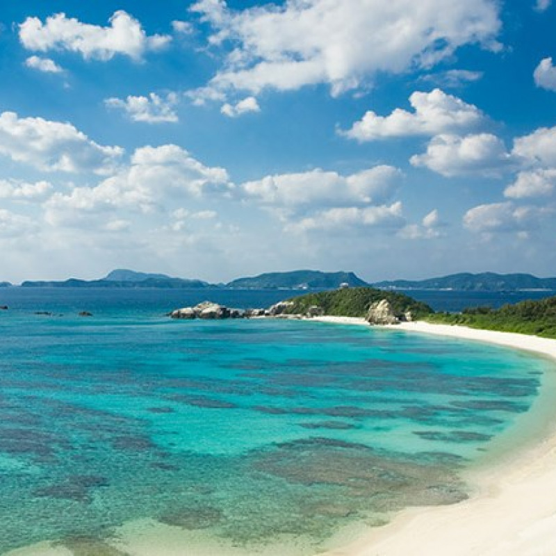Le spiagge di Ogasawara, in Giappone