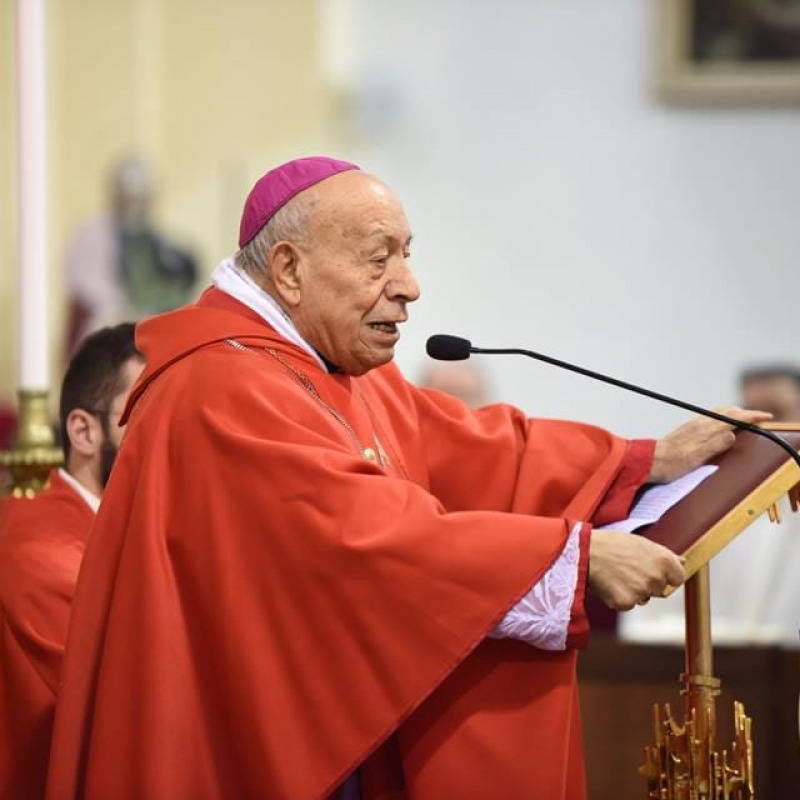 L’arcivescovo emerito, monsignor Antonio Cantisani