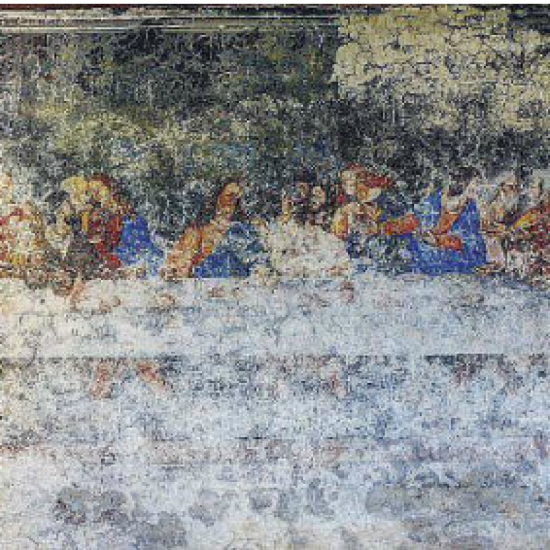 La copia dell'Ultima cena ritrovata in un convento di Saracena