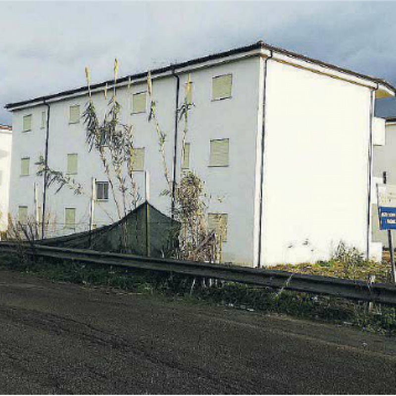 Alcuni degli alloggi popolari realizzati a Rosarno