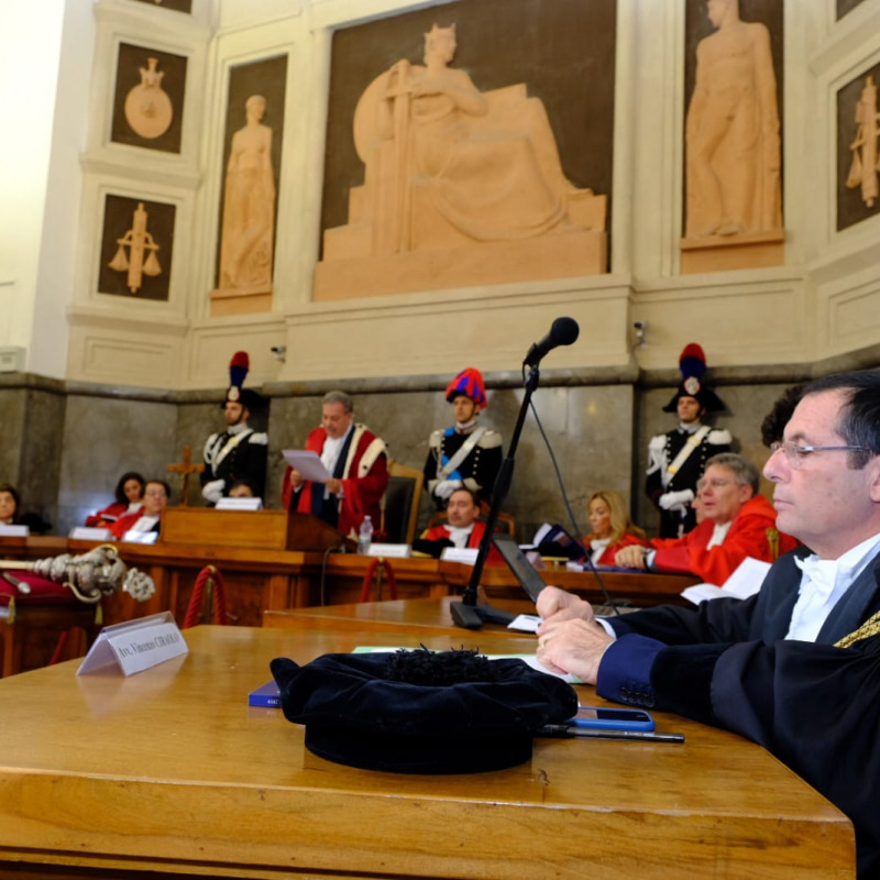 Il presidente dell'Ordine degli Avvocati Vincenzo Ciraolo