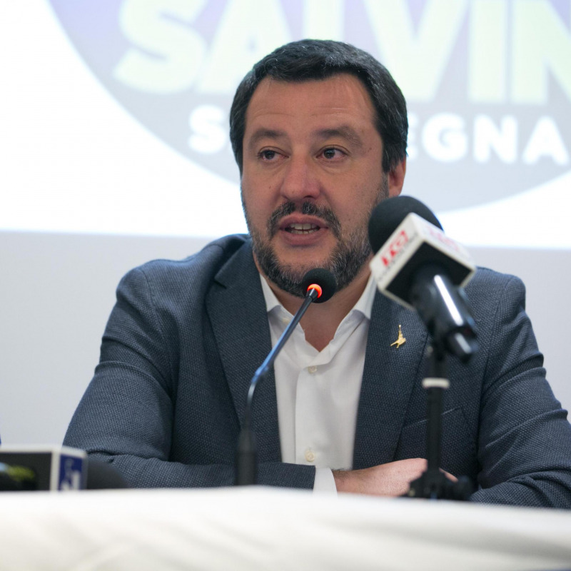 Il vicepremier e leader della Lega Matteo Salvini