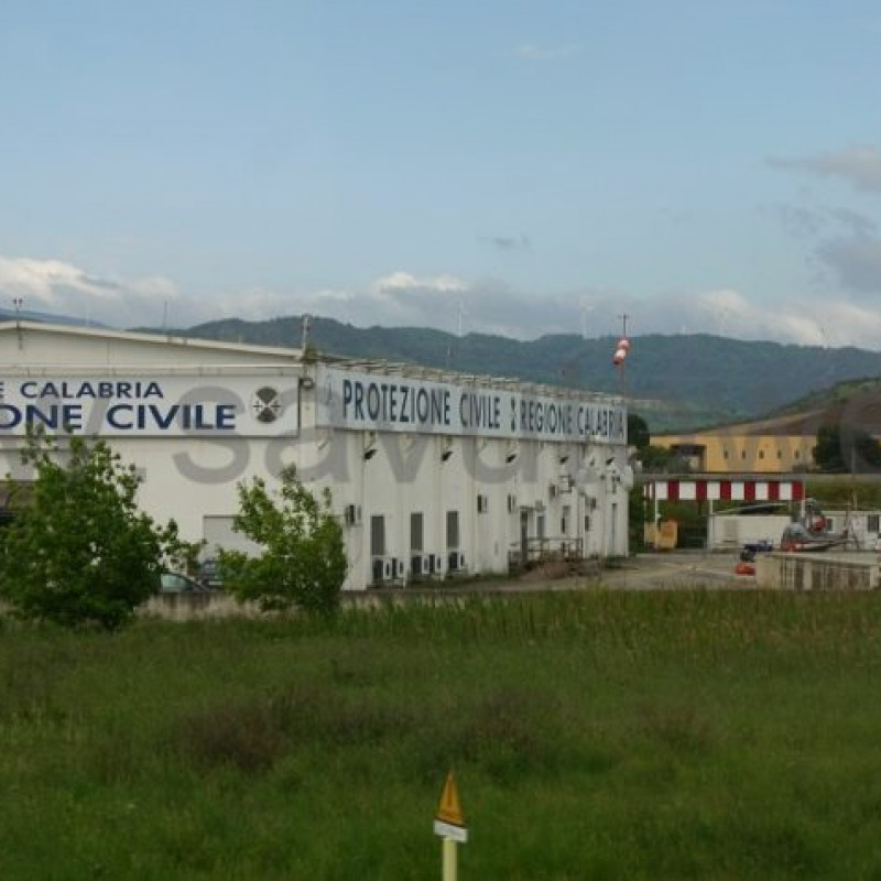 La sede della protezione civile in Calabria