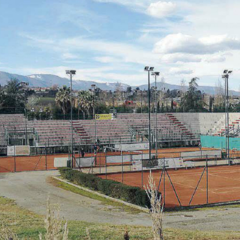 La struttura del Tennis Club di Rende