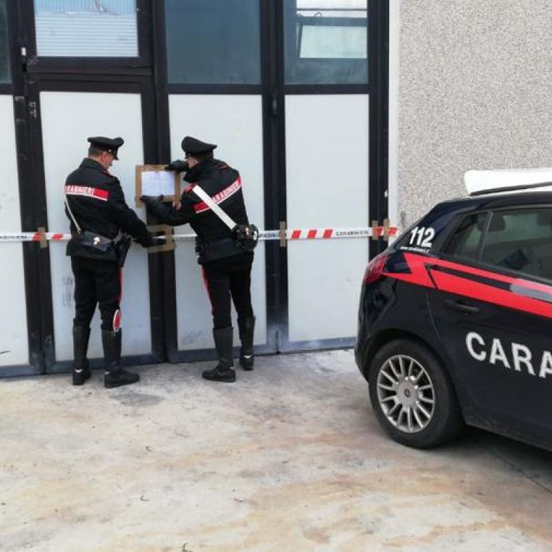 Sequestro impianto Carabinieri