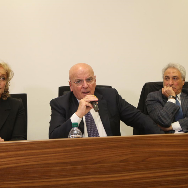 Maria Francesca Corigliano, Mario Oliverio e Domenico Schiava