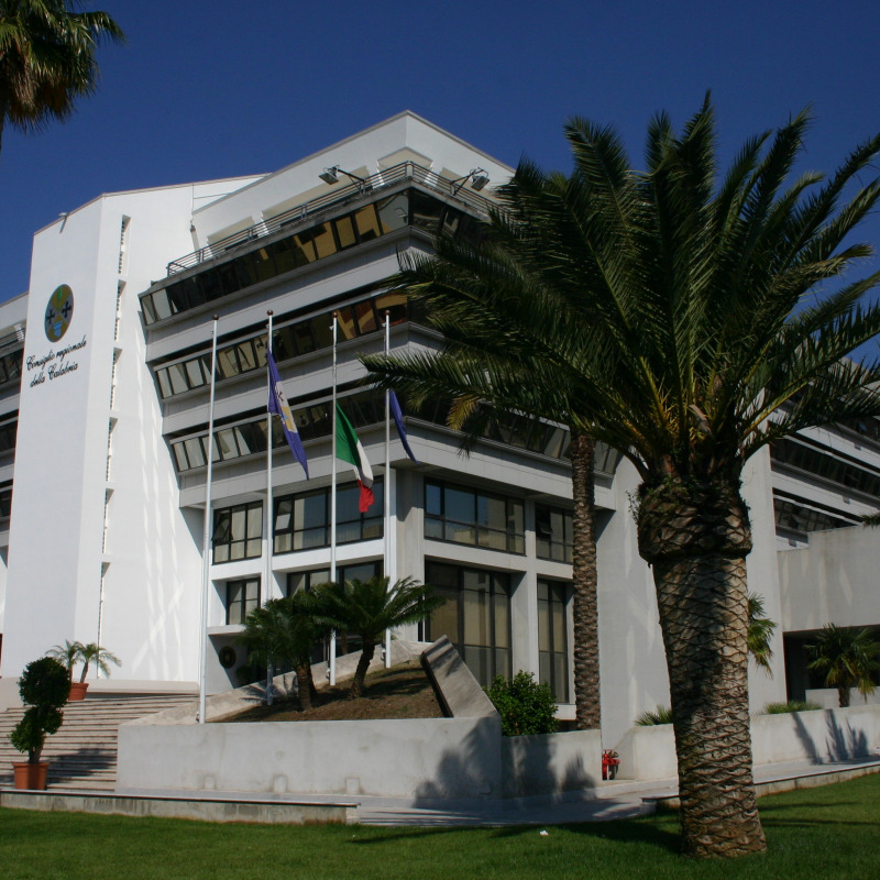 La sede del Consiglio regionale della Calabria