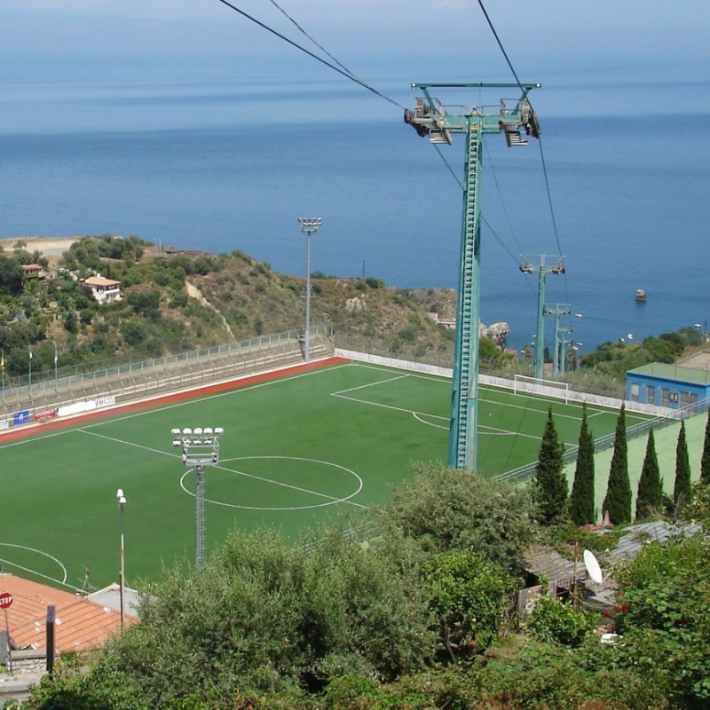 Lo stadio Bacigalupo di Taormina