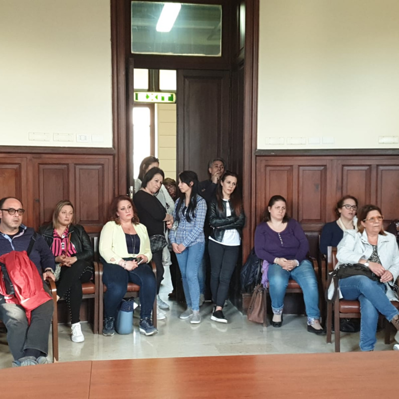 L'assemblea dei lavoratori della Messina Social City