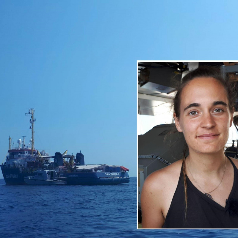 Carola Rackete, capitano della nave Sea Watch