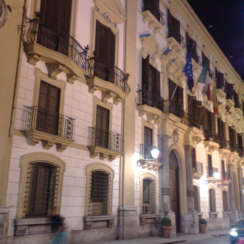 La sede della Provincia di Palermo