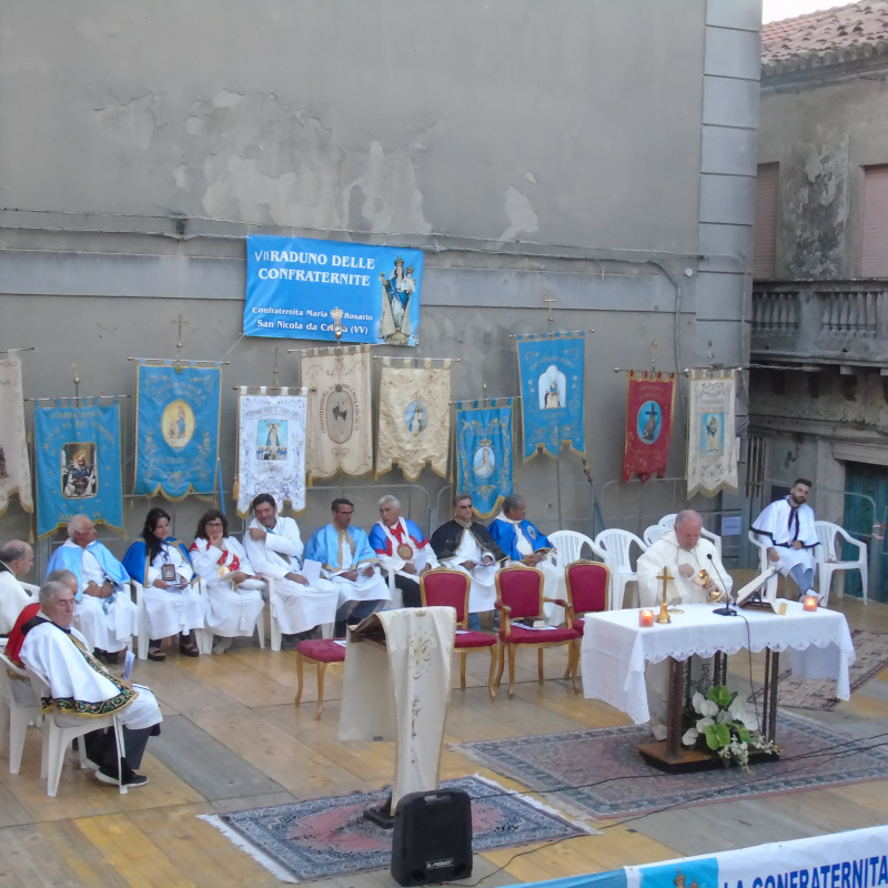 Le confraternite del Vibonese a San Nicola da Crissa per condividere un percorso di fede - Foto