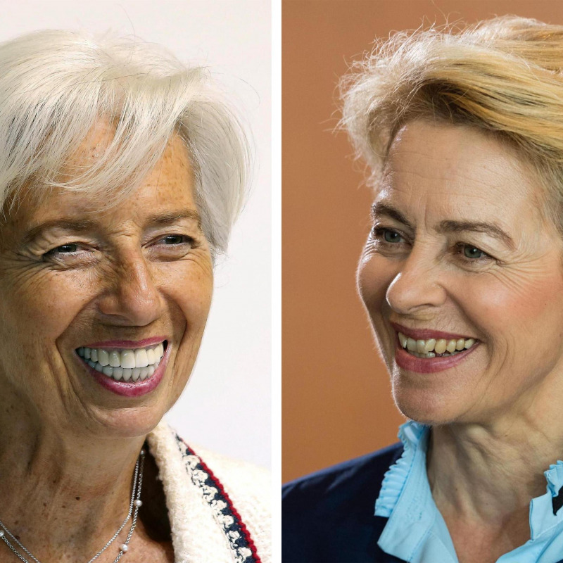 Christine Lagarde e Ursula von der Leyen