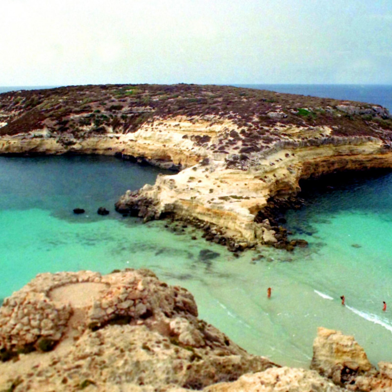 L'isola dei conigli a Lampedusa