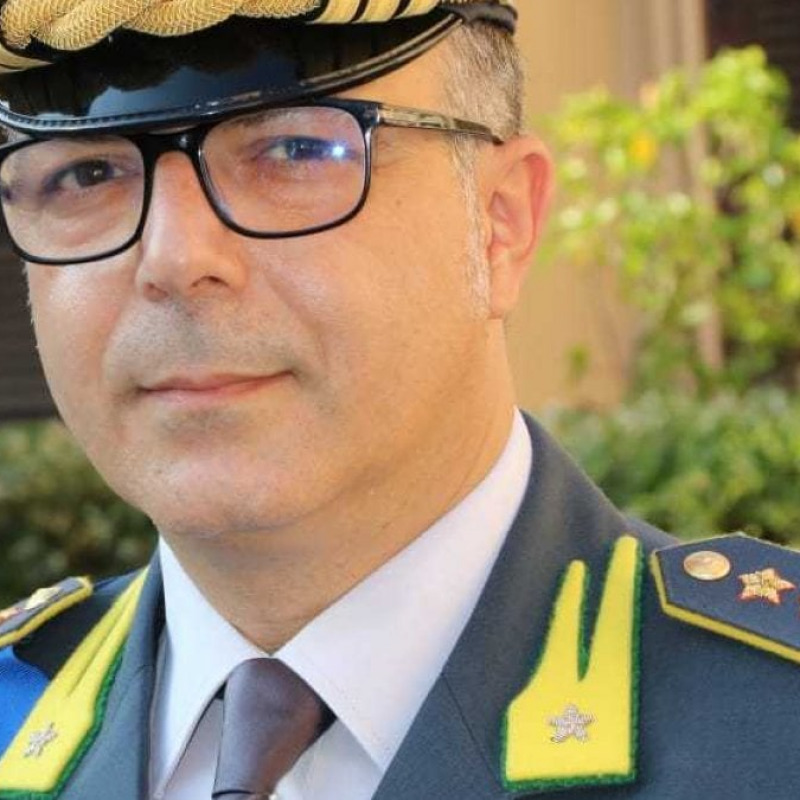Il comandante provinciale della guardia di finanza di Messina, Gerardo Mastrodomenico
