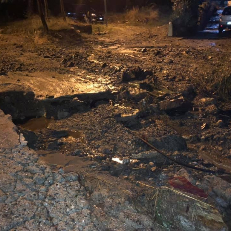Alluvione a Messina, detriti sul torrente San Michele: 30 famiglie isolate - Foto
