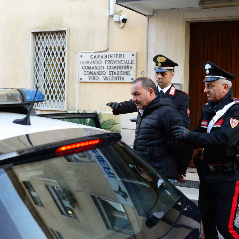 L'arresto di Francesco Fiumara