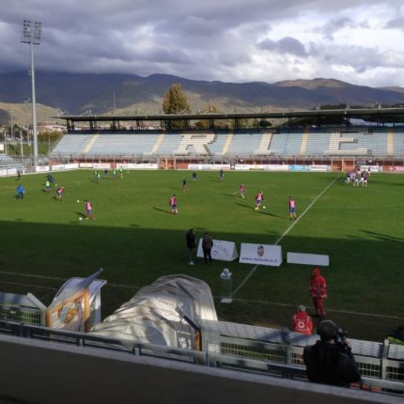 Lo stadio Scopigno di Rieti (foto gianlucadimarzio.com)