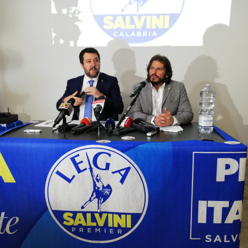 Salvini giovedì all'inaugurazione della nuova sede della Lega in Calabria