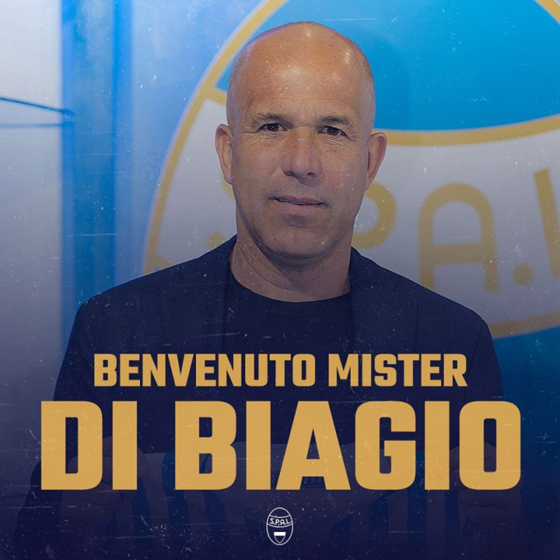 Luigi Di Biagio nuovo allenatore della Spal