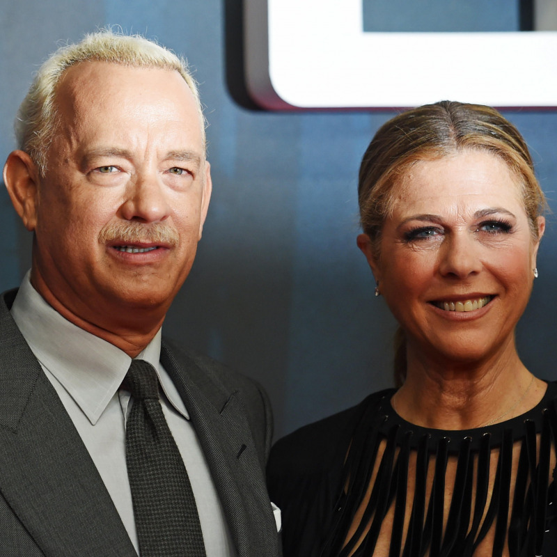 Tom Hanks e la moglie Rita Wilson