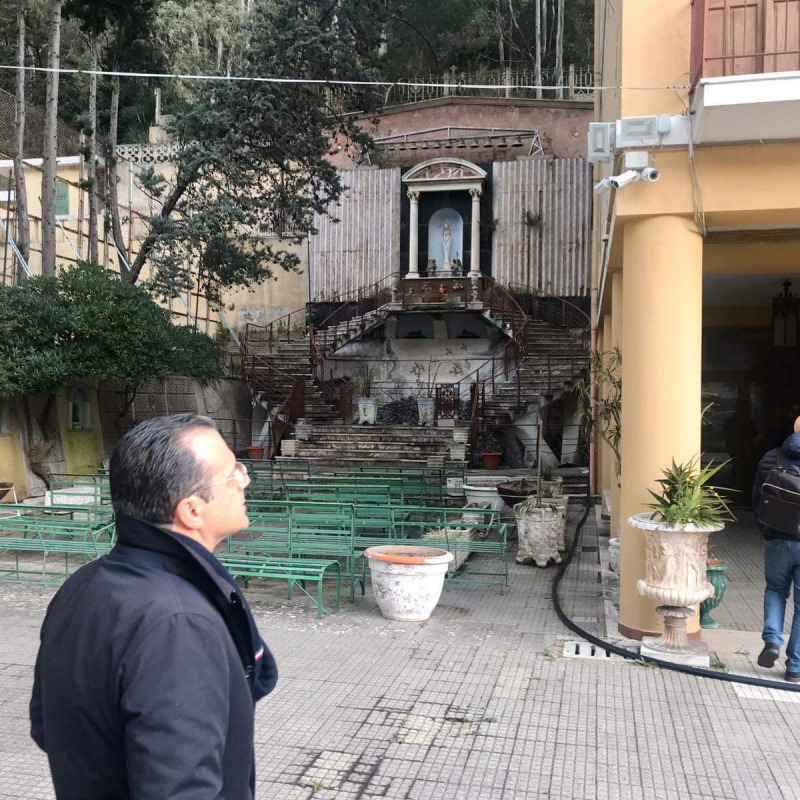 Castellaccio a Messina, oltre 5 milioni per il recupero: il sopralluogo di De Luca