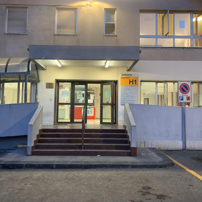 Il padiglione H del Policlinico di Messina, diventato Covid Hospital