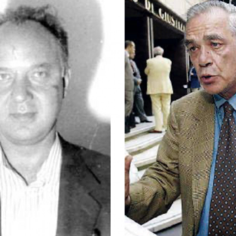 Franco Pino e l'avvocato Vittorio Colosimo