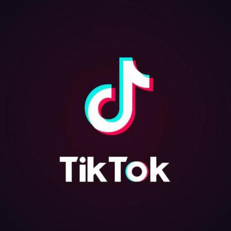 Il logo dell'applicazione cinese per smartphone TikTok