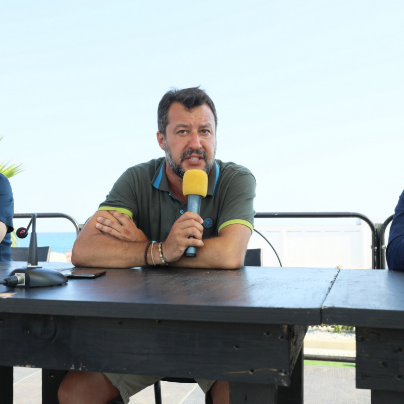 Oggi il leader della Lega incontrerà il presidente Musumeci