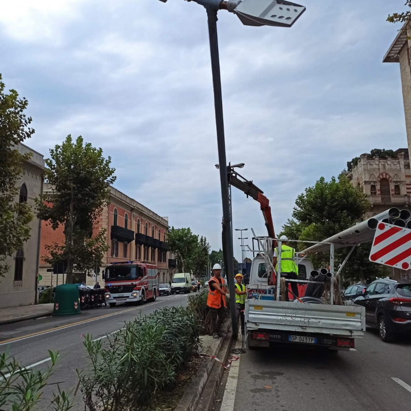Al via i lavori per l'efficientamento del sistema di illuminazione a Messina
