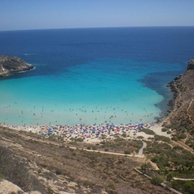 L'isola dei conigli è una delle spiagge siciliane più belle
