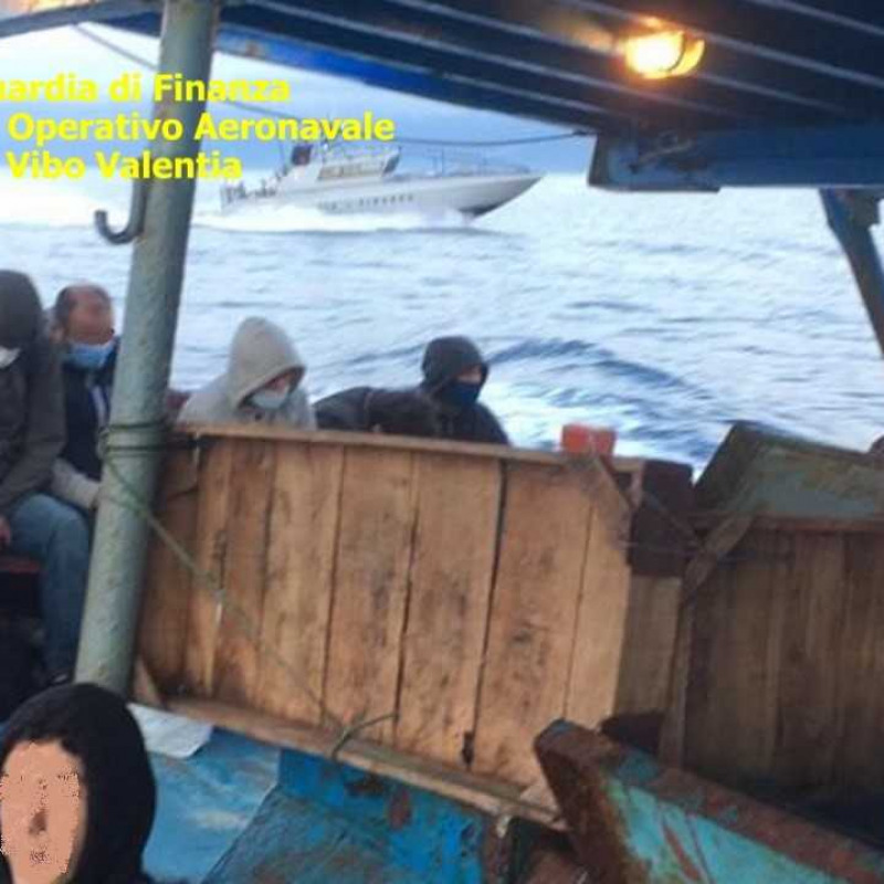 Sbarco migranti a Crotone (foto di repertorio)