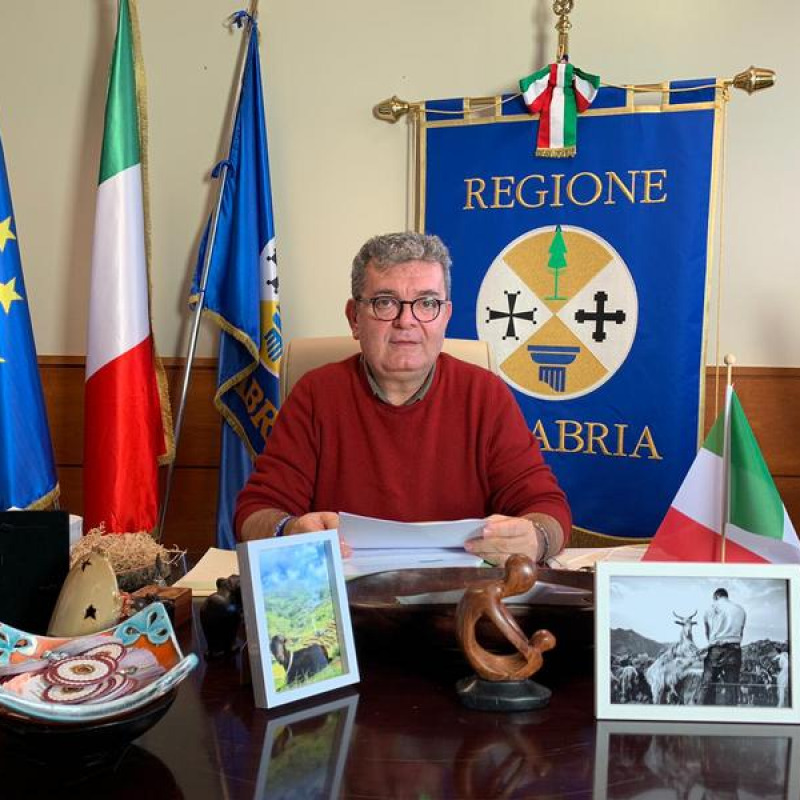 Il presidente facente funzioni della Regione Calabria, Nino Spirlì