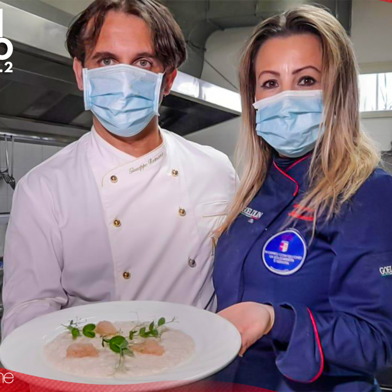 Il risotto con gambero e bergamotto di chef Romano é il piatto di Capodanno scelto per voi - VIDEO