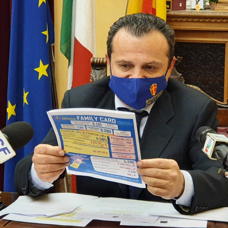 L'intervento del sindaco di Messina Cateno De Luca sulla Family Card
