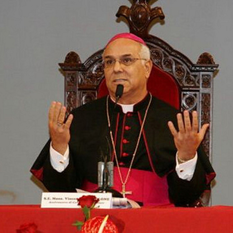 L'arcivescovo di Catanzaro-Squillace e presidente della Cec, monsignor Vincenzo Bertolone