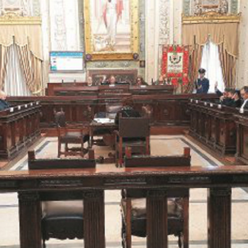 Una seduta del Consiglio provinciale di Cosenza